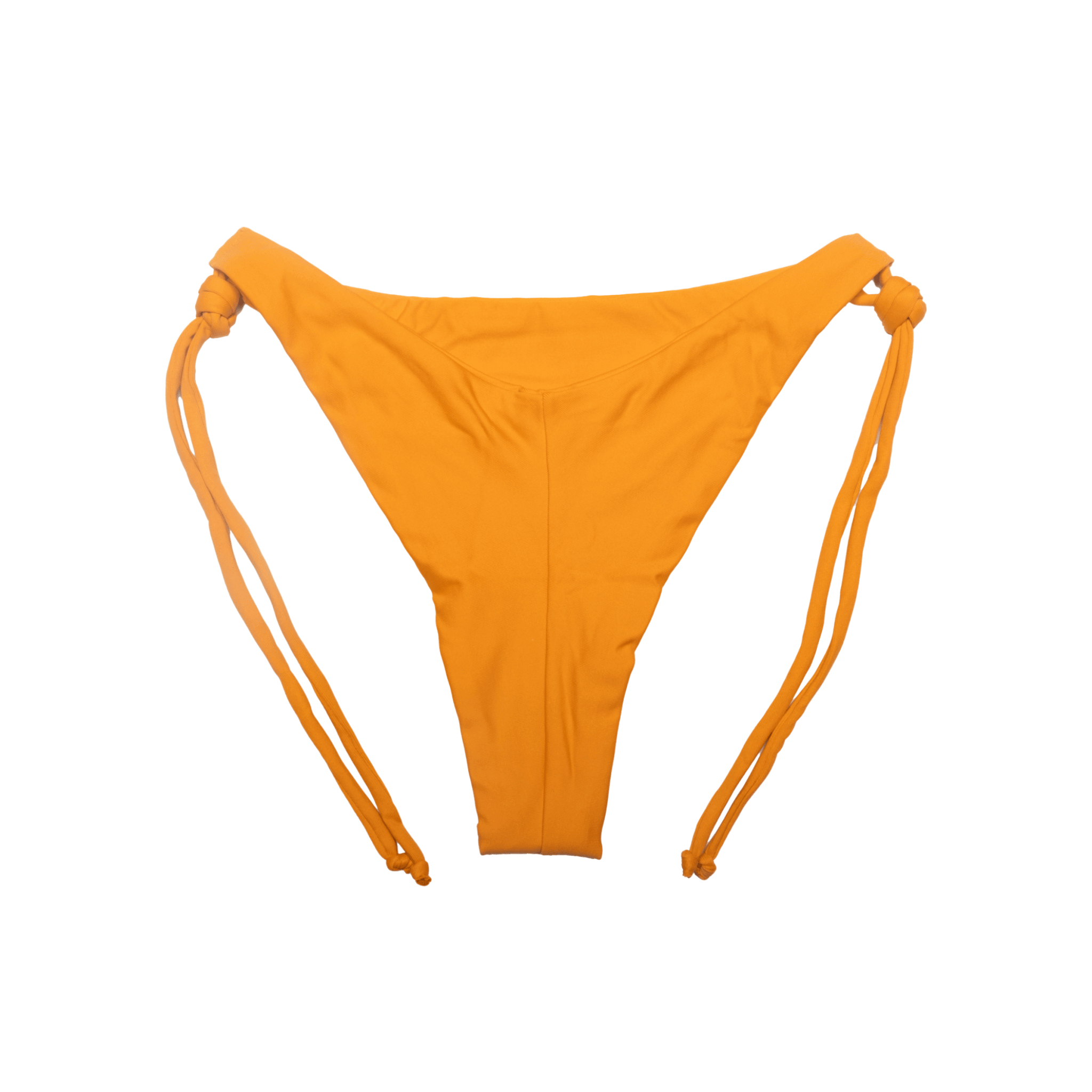 Zoya Orange Clover Bikini | Tie Side Skimpy Clover Swimwear Bottom Midori Bikinis