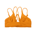 Zoya Orange Kinsley Top | Women's Slip-On Yoga and Swim Top Midori Bikinis