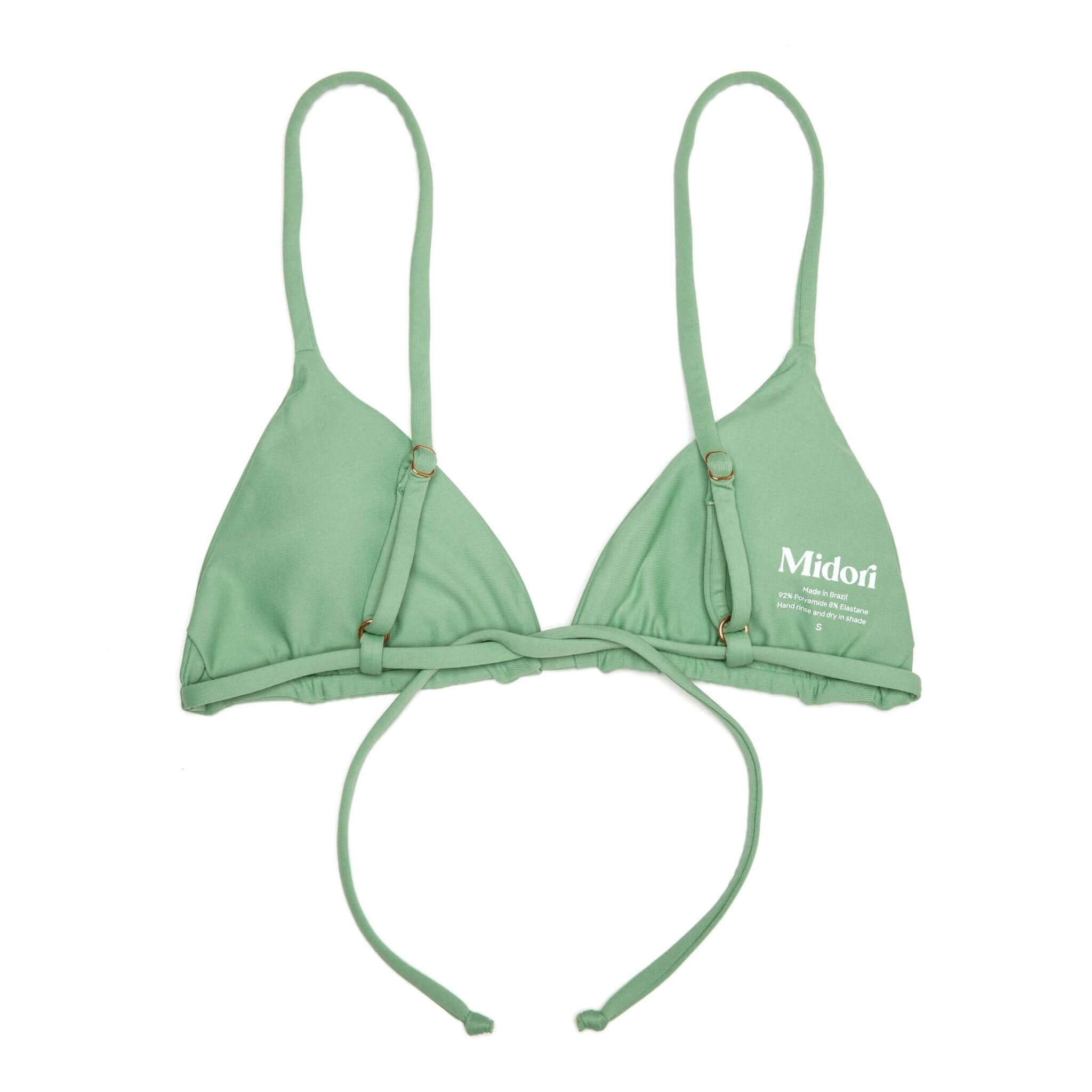 Shop Aloe Isla Triangle Bikini Top - Midori Bikinis Midori Bikinis