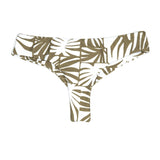 Green Palm Print Brayden Bikini | Cheeky Brazilian Surf Swim Bottom Midori Bikinis