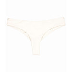 Ecru Off-White Cream Brayden Bottom | Cheeky Brazilian Bikini Bottom Midori Bikinis