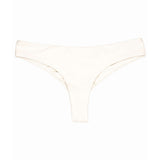Ecru Off-White Cream Brayden Bottom | Cheeky Brazilian Bikini Bottom Midori Bikinis