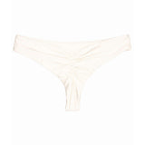 Ecru Off-White Cream Brayden Bottom | Cheeky Brazilian Bikini Bottom Midori Bikinis