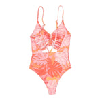 Lani Rebel | One Piece Women's Cheeky Cut Out Swimsuit Midori Bikinis