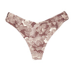 Mauve Palm Cheeky Swim Bottom | Bikinis without Scrunch Midori Bikinis