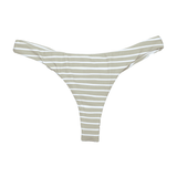 Malta Green Striped Kai Bottom | Tiny Scrunch Swim Bottoms Midori Bikinis