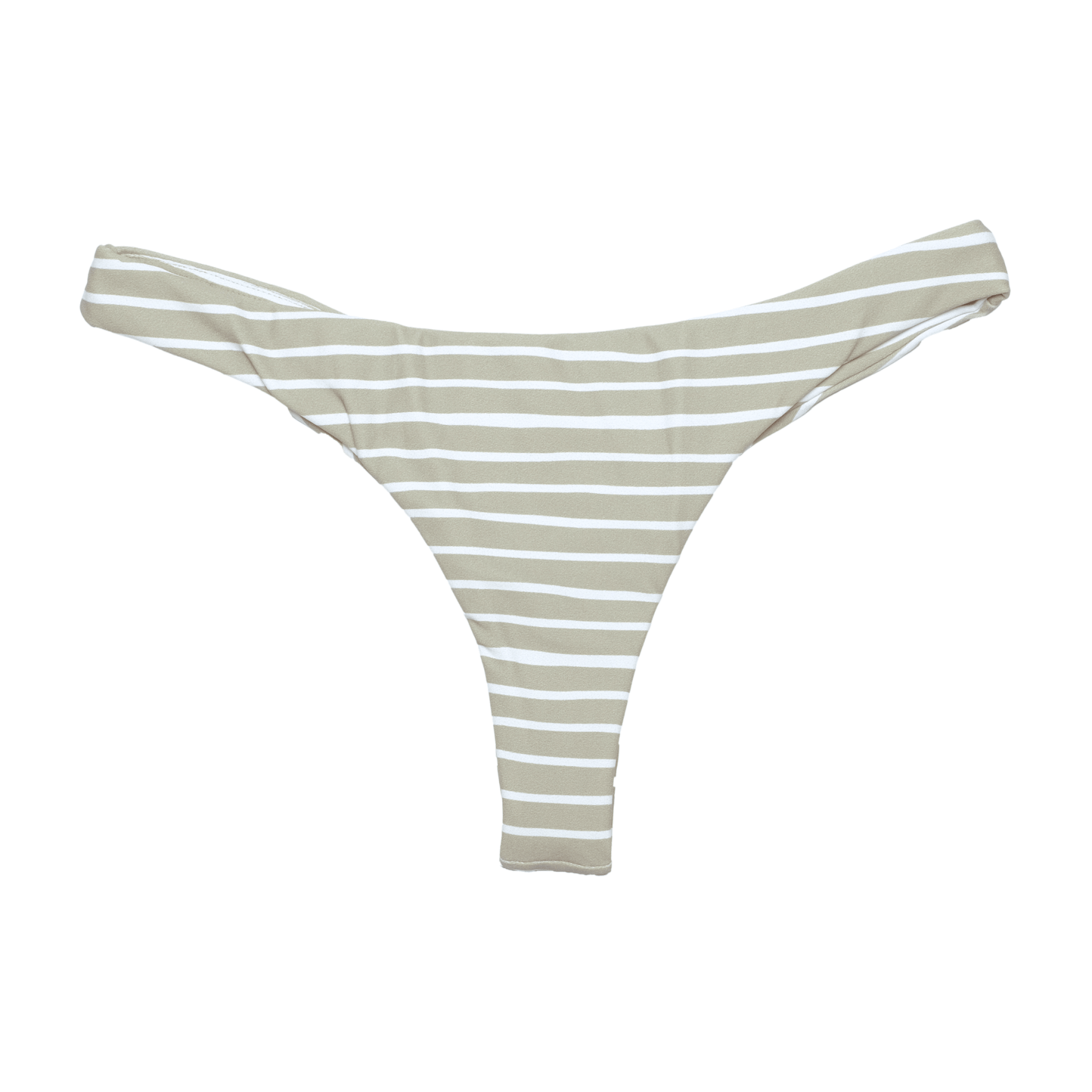 Malta Green Striped Kai Bottom | Tiny Scrunch Swim Bottoms Midori Bikinis