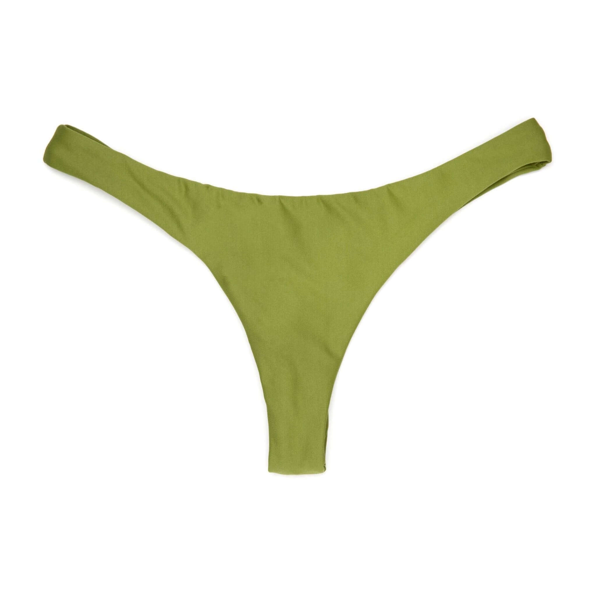 Matcha Green Kai Bikini | Tiny Scrunch Swim Bottoms Midori Bikinis