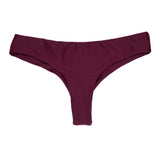 Murex Magenta Brayden Bottom: Sustainable Cheeky Coverage - Midori Swimwear Midori Bikinis