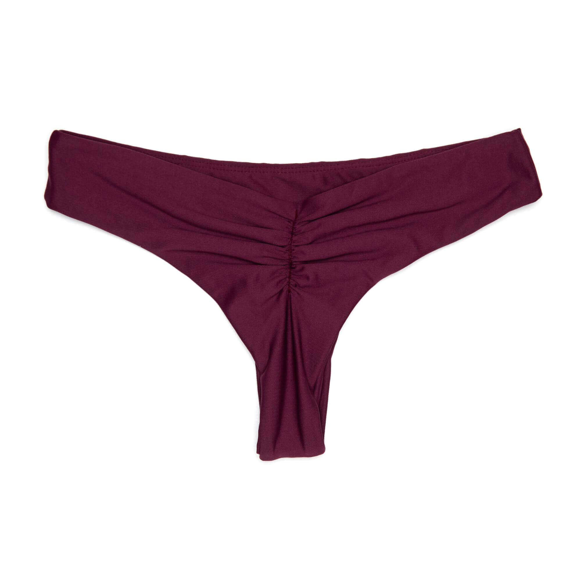 Murex Magenta Brayden Bottom: Sustainable Cheeky Coverage - Midori Swimwear Midori Bikinis