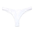 White Kai Bottom | Tiny Scrunch Swim Bottoms Midori Bikinis